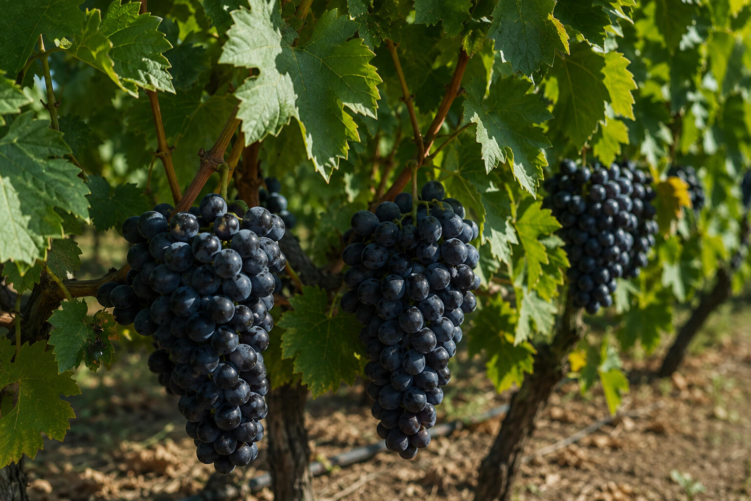 Uva da tavola fresca moldava Uva da tavola fresca coltivata in un vigneto moldavo per l’esportazione